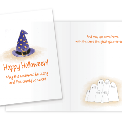 Happy Halloween Greeting Card