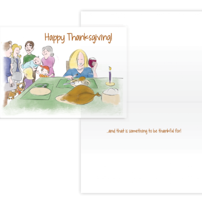 Happy Thanksgiving Greeting Card